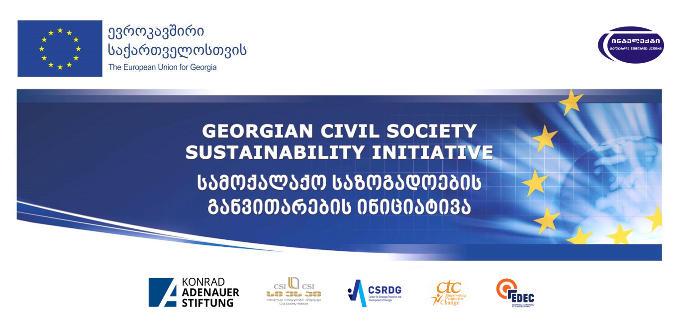 Georgian Civil Society Sustainability Initiative (CSSIGE) 